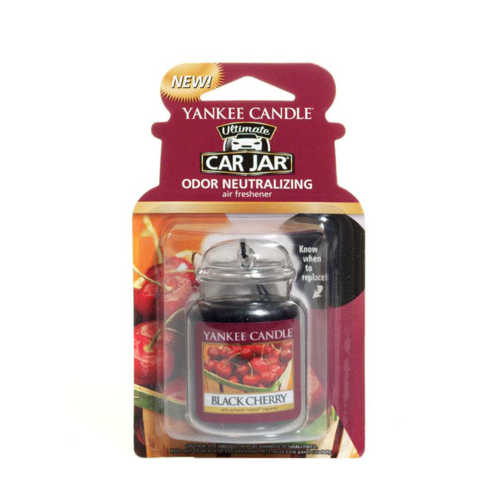 Yankee Candle Black Cherry Car Jar Ultimate Air Freshener £4.49